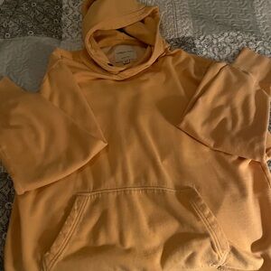 American Eagle Outfitters Orange Hoodie